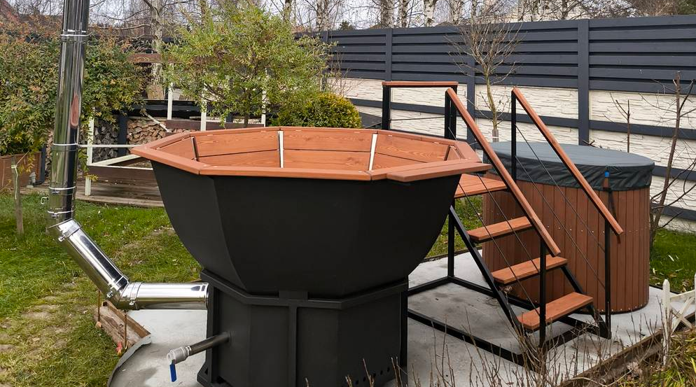 Банный чан для базы отдыха